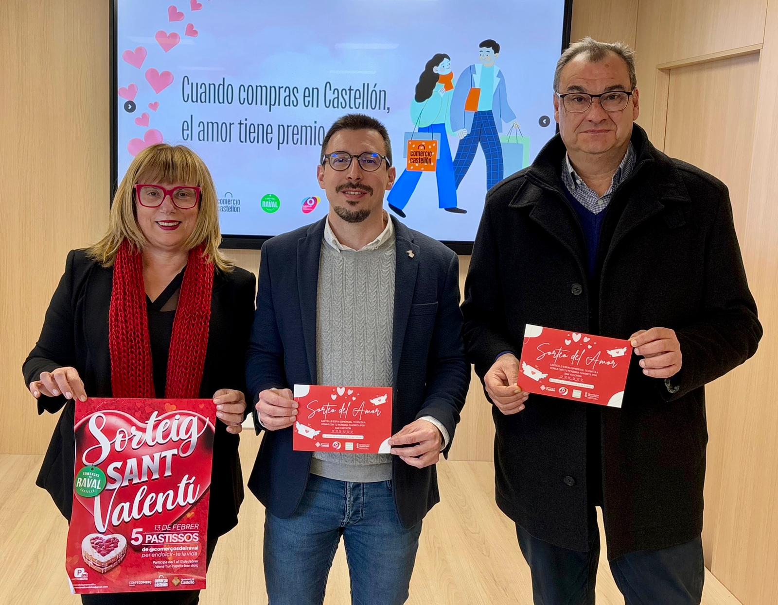 Castellón dinamiza el comercio local con actividades especiales por San Valentín Castellón dinamiza el comercio local con actividades especiales por San Valentín