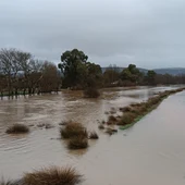 El río Bullaque durante estos últimos días El río Bullaque durante estos últimos días
