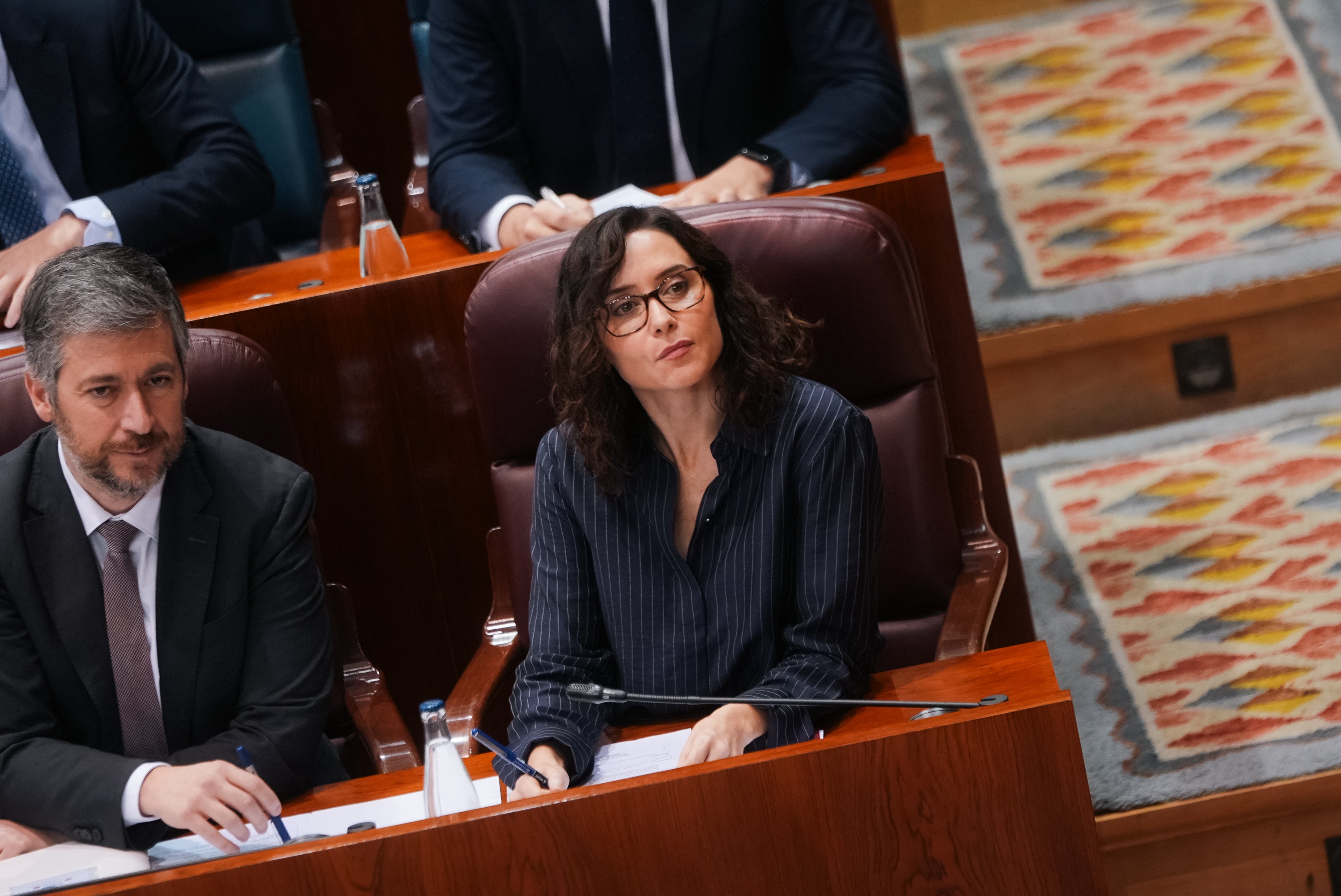 Ayuso defiende la Medalla Internacional a EEUU: "no se da a un gobierno, se da a una nación" Ayuso defiende la Medalla Internacional a EEUU: "no se da a un gobierno, se da a una nación"