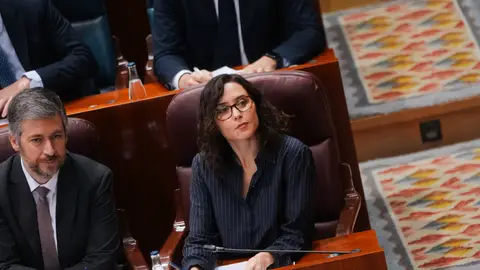 Ayuso defiende la Medalla Internacional a EEUU: "no se da a un gobierno, se da a una nación" Ayuso defiende la Medalla Internacional a EEUU: "no se da a un gobierno, se da a una nación"