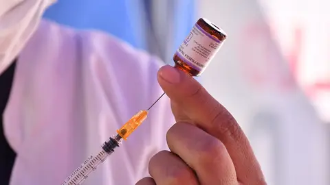 Una vacuna contra el sarampión Una vacuna contra el sarampión