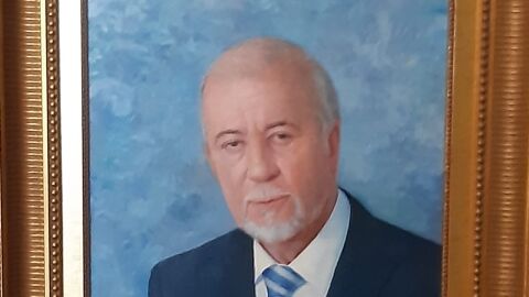 El retrato de Miguel Valor en la sala de alcaldes del salón azul del Ayuntamiento de Alicante El retrato de Miguel Valor en la sala de alcaldes del salón azul del Ayuntamiento de Alicante