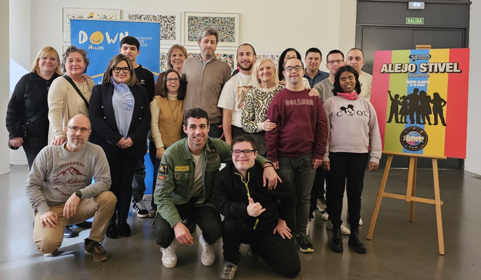 Alejo Stivel, poesía y danza inclusiva en la III edición del Cosmos Festival Alejo Stivel, poesía y danza inclusiva en la III edición del Cosmos Festival