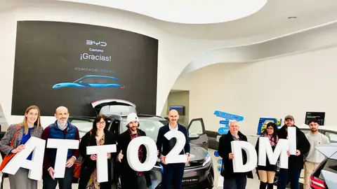 Caetano presenta el nuevo modelo BYD ATTO 2 DM-i que irrumpe ya en el mercado desde 20.940 euros1 y afianza el claim “No es un coche, es un BYD” Caetano presenta el nuevo modelo BYD ATTO 2 DM-i que irrumpe ya en el mercado desde 20.940 euros1 y afianza el claim “No es un coche, es un BYD”