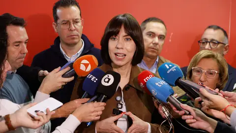 La secretaria general del PSPV-PSOE esta mañana en Alicante La secretaria general del PSPV-PSOE esta mañana en Alicante