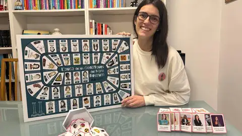 Lara Ferrando Esteve, matemática computacional y creadora de iniciativas de juego como estas. Lara Ferrando Esteve, matemática computacional y creadora de iniciativas de juego como estas.