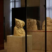 La Dama de Elche en el Museo Arqueológico Nacional de Madrid. 
