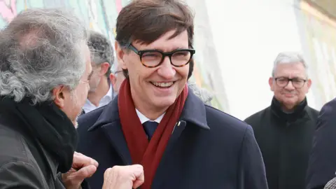 Salvador Illa en un acte institucional Salvador Illa en un acte institucional