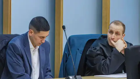 Última sesión del juicio contra José Luis Novoa Ibáñez, acusado de matar a Sergio Delgado en febrero de 2024 tras propinarle un puñetazo en Burgos. Última sesión del juicio contra José Luis Novoa Ibáñez, acusado de matar a Sergio Delgado en febrero de 2024 tras propinarle un puñetazo en Burgos.