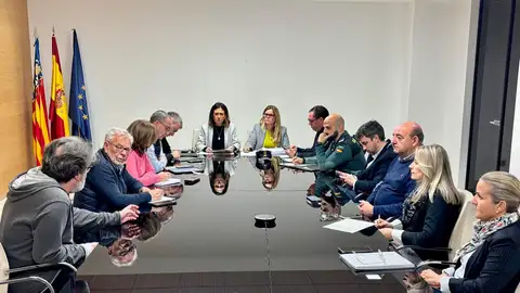 La alcaldesa de Almassora, María Tormo, se reúne con el Centro de Coordinación Operativa Municipal. La alcaldesa de Almassora, María Tormo, se reúne con el Centro de Coordinación Operativa Municipal.
