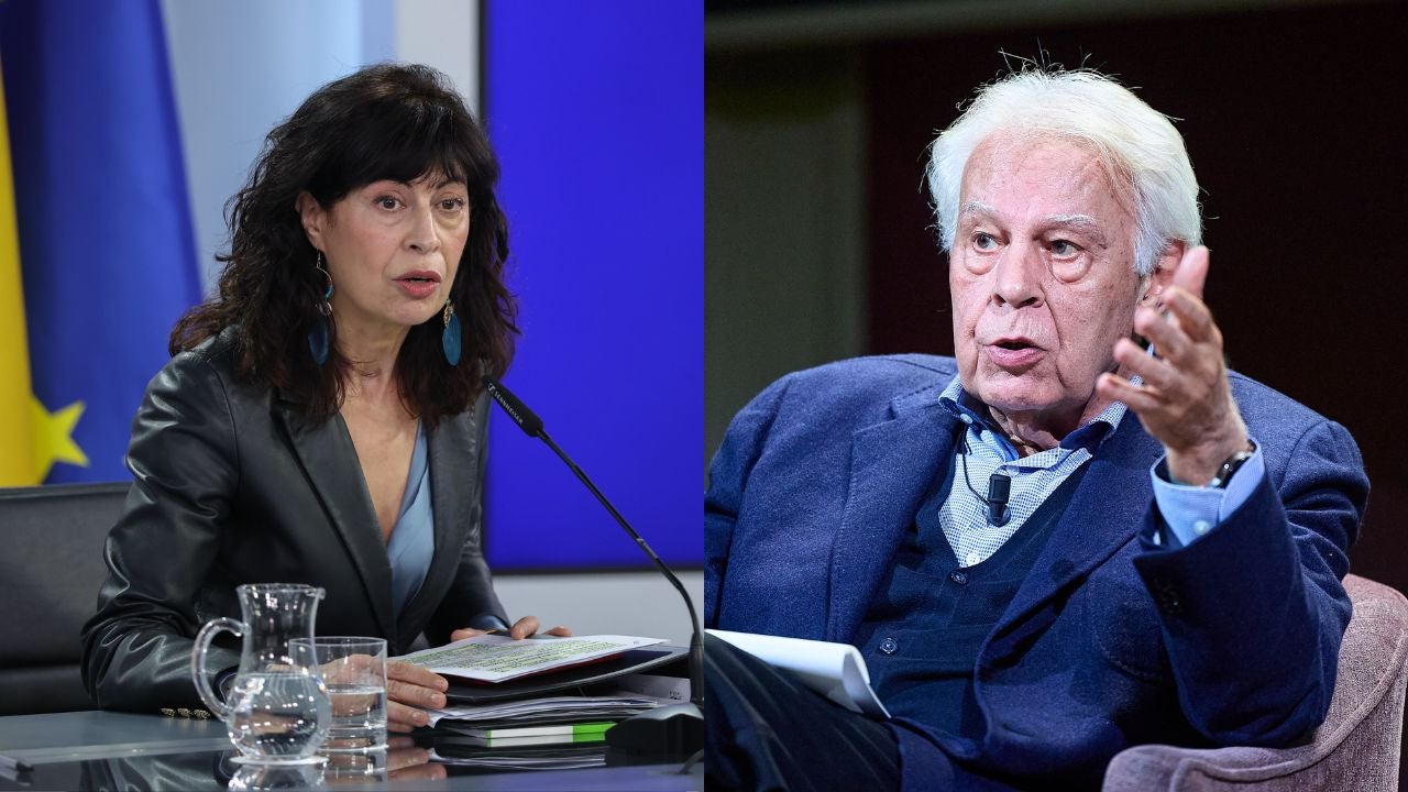 Montaje Ana Redondo y Felipe González Montaje Ana Redondo y Felipe González