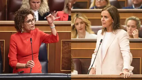 María Jesús Montero y Carmen Fúnez María Jesús Montero y Carmen Fúnez