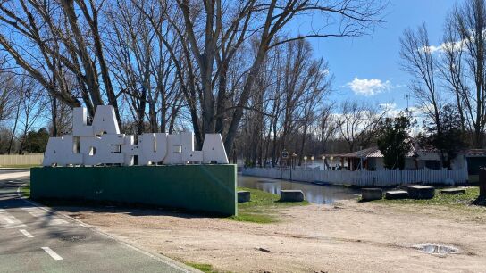 R&iacute;o Tormes a su paso por la zona de La Aldehuela, en la ciudad de Salamanca