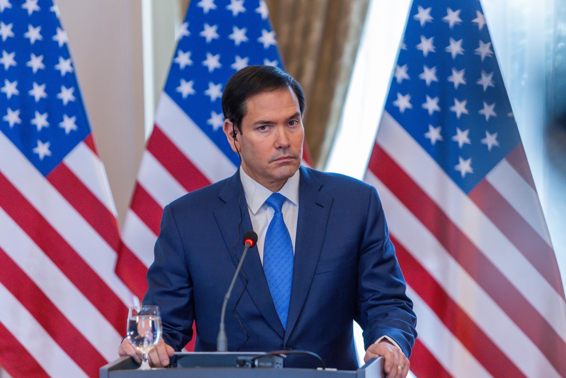 Marco Rubio matiza su discurso sobre Europa: "No queremos que sea un vasallo de Estados Unidos" Marco Rubio matiza su discurso sobre Europa: "No queremos que sea un vasallo de Estados Unidos"
