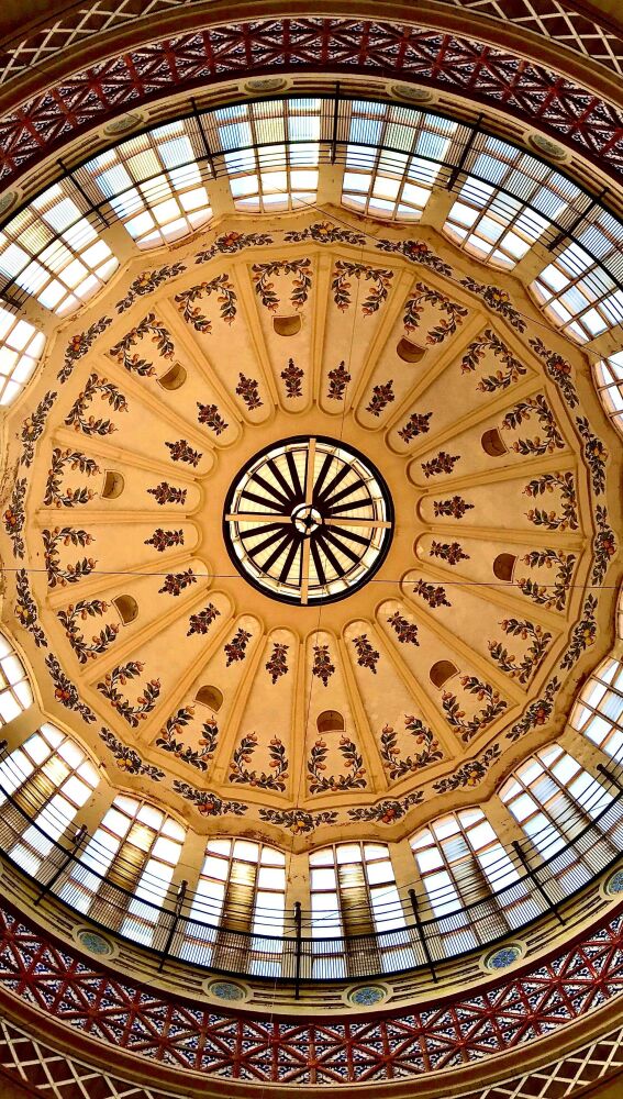 Cúpula del Mercado Central de Valencia