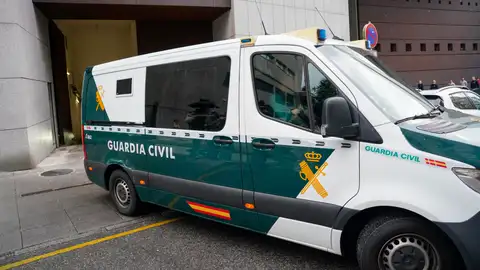 Imagen de archivo de un furgón de la Guardia Civil Imagen de archivo de un furgón de la Guardia Civil
