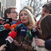 La presidenta de Extremadura, María Guardiola