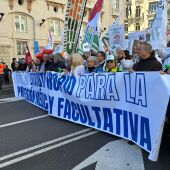 Manifestación del Sindicato Médico