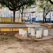 Una de las plazas para la que el PSOE de Elche pide una reforma.