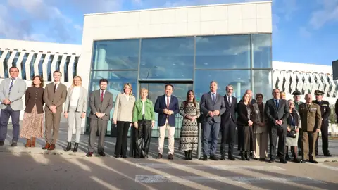 Pérez Llorca visita el Aeropuerto de Castellón Pérez Llorca visita el Aeropuerto de Castellón