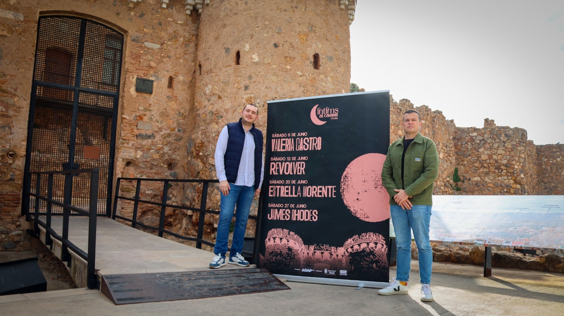 Onda presenta Íntims al Castell 2026 con Valeria Castro, Revólver, Estrella Morente y James Rhodes Onda presenta Íntims al Castell 2026 con Valeria Castro, Revólver, Estrella Morente y James Rhodes
