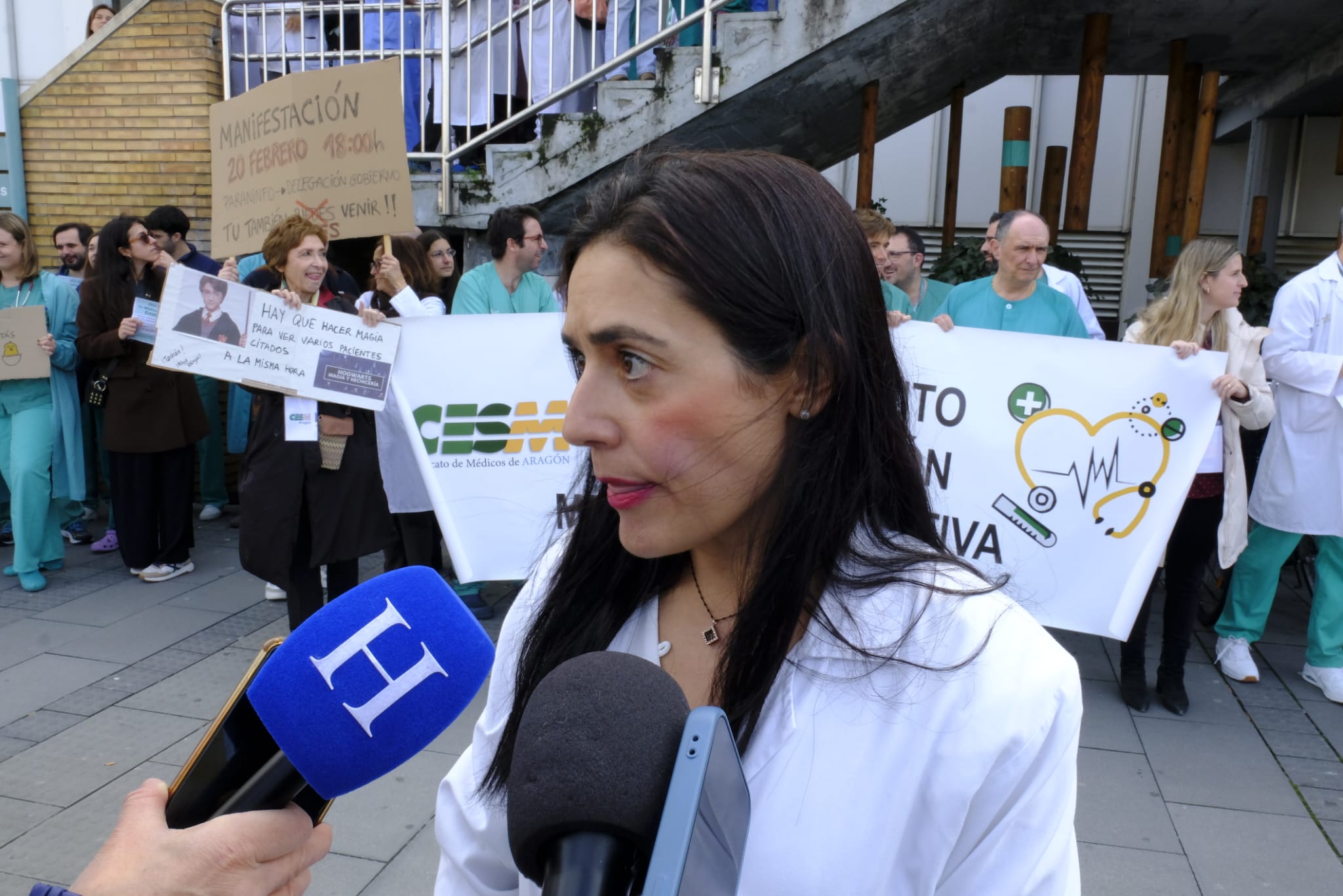 Una médica en huelga relata su día a día: "no nos han dejando otra opción" Una médica en huelga relata su día a día: "no nos han dejando otra opción"