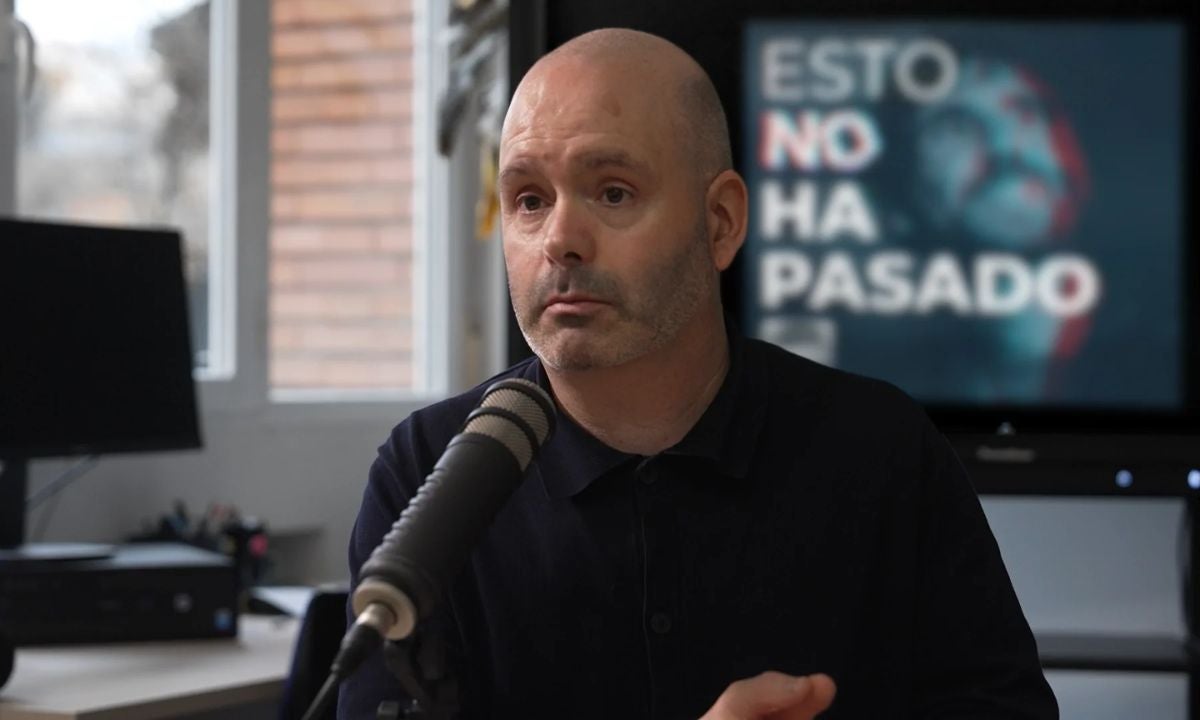 Rubén del Campo en el podcast 'Esto no ha pasado' Rubén del Campo en el podcast 'Esto no ha pasado'