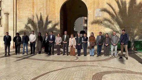 Concentración en Elche tras el asesinato machista de Benicàssim. Concentración en Elche tras el asesinato machista de Benicàssim.