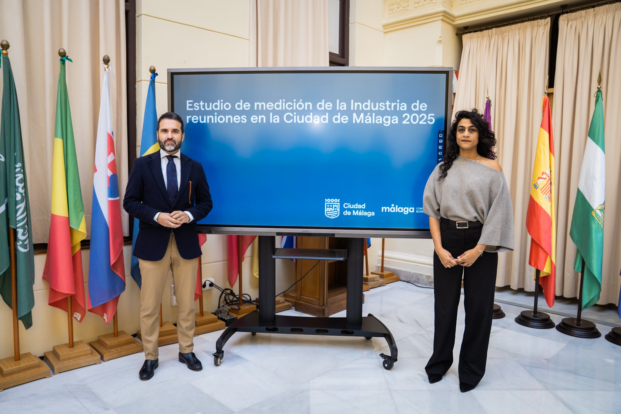 Málaga fue sede en 2025 de 2.215 reuniones y eventos profesionales que han supuesto un impacto económico directo de más de 284 millones de euros Málaga fue sede en 2025 de 2.215 reuniones y eventos profesionales que han supuesto un impacto económico directo de más de 284 millones de euros