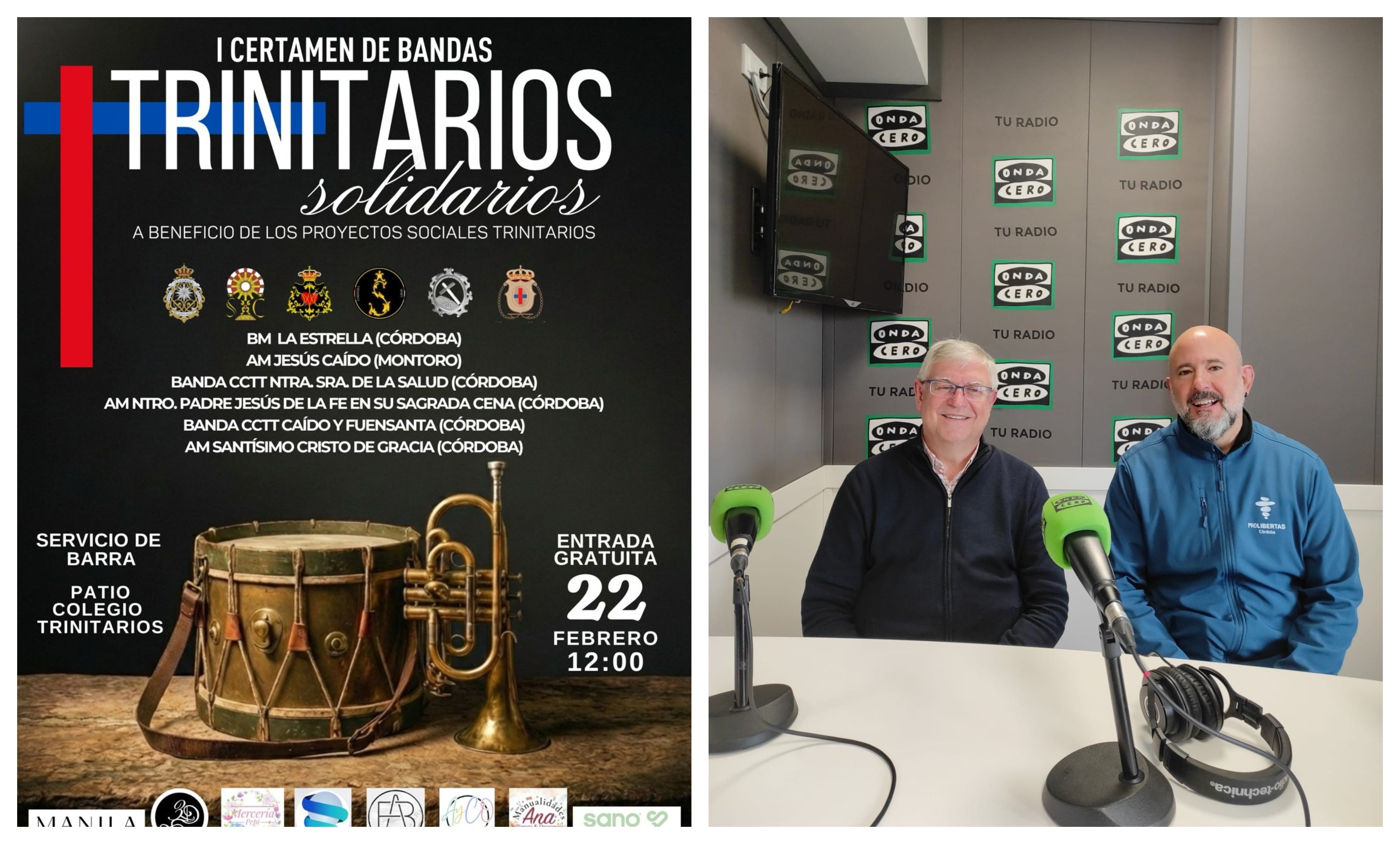 Este domingo se celebra el I Certamen de Bandas Trinitarios Solidarios Este domingo se celebra el I Certamen de Bandas Trinitarios Solidarios