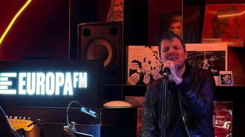 Dani Mart&iacute;n en Local de Ensayo Europa FM
