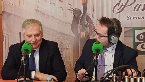 Francisco Ca&ntilde;izares durante el programa "Paso a paso" de Onda Cero Ciudad Real