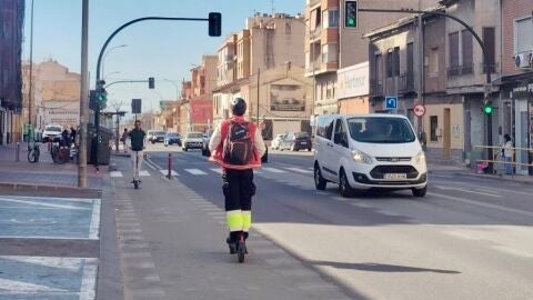 Carril bici de la Carretera de Alcantarilla