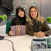 María Jiménez y Victoria Eugenia diseñadora de bolsos