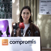 Esther Díez, portavoz de Compromís en el Ayuntamiento de Elche.