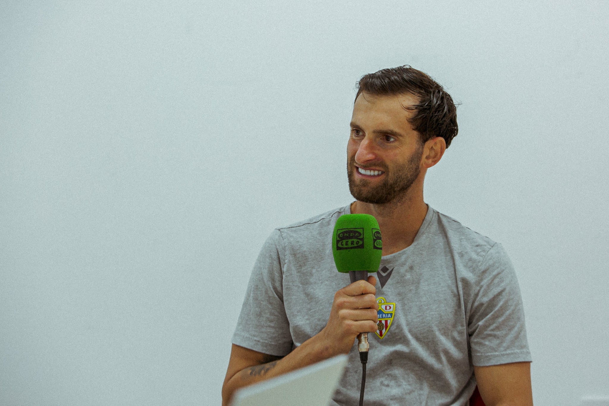 Leo Baptistao: "Almería es mi casa, quiero retirarme aquí" Leo Baptistao: "Almería es mi casa, quiero retirarme aquí"