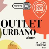 Cartel del outlet urbano