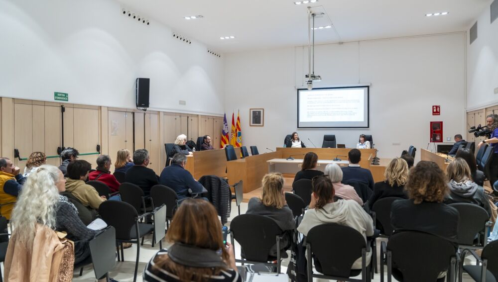 Una imagen del último Consell d'Entitats