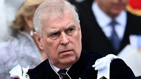 Fotografía de archivo tomada el 6 de mayo de 2023 que muestra al entonces duque de York, el príncipe Andrés Fotografía de archivo tomada el 6 de mayo de 2023 que muestra al entonces duque de York, el príncipe Andrés