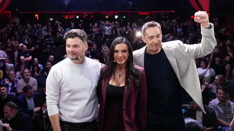 Portavoz de ERC en el Congreso, Gabriel Rufián, y Emilio Delgado , portavoz adjunto de Más Madrid Emilio Delgado aboga por hablar de la seguridad: "Hay barrios en los que los niños no pueden bajar a la calle porque hay movidas"