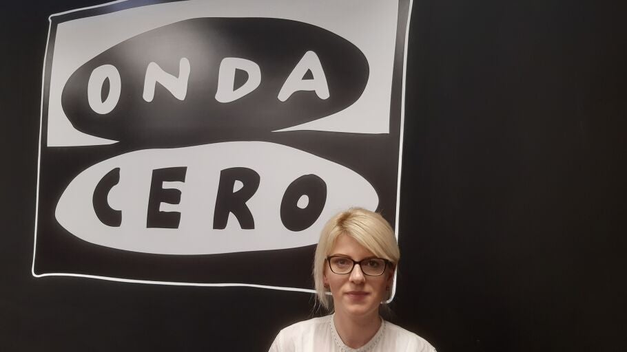 Krystyna Pechena, ucraniana criada en Asturias que act&uacute;a para ayudar a su pa&iacute;s