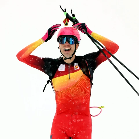 Oriol Cardona logra el oro en esquí de montaña en los Juegos Olímpicos de Milán-Cortina