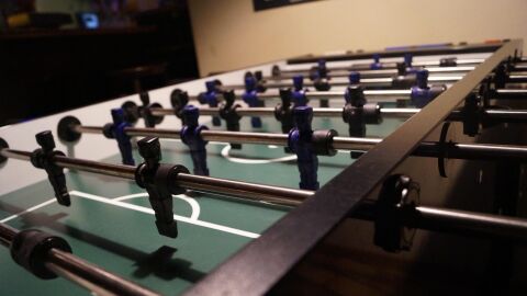 Imagen de archivo de un futbolín