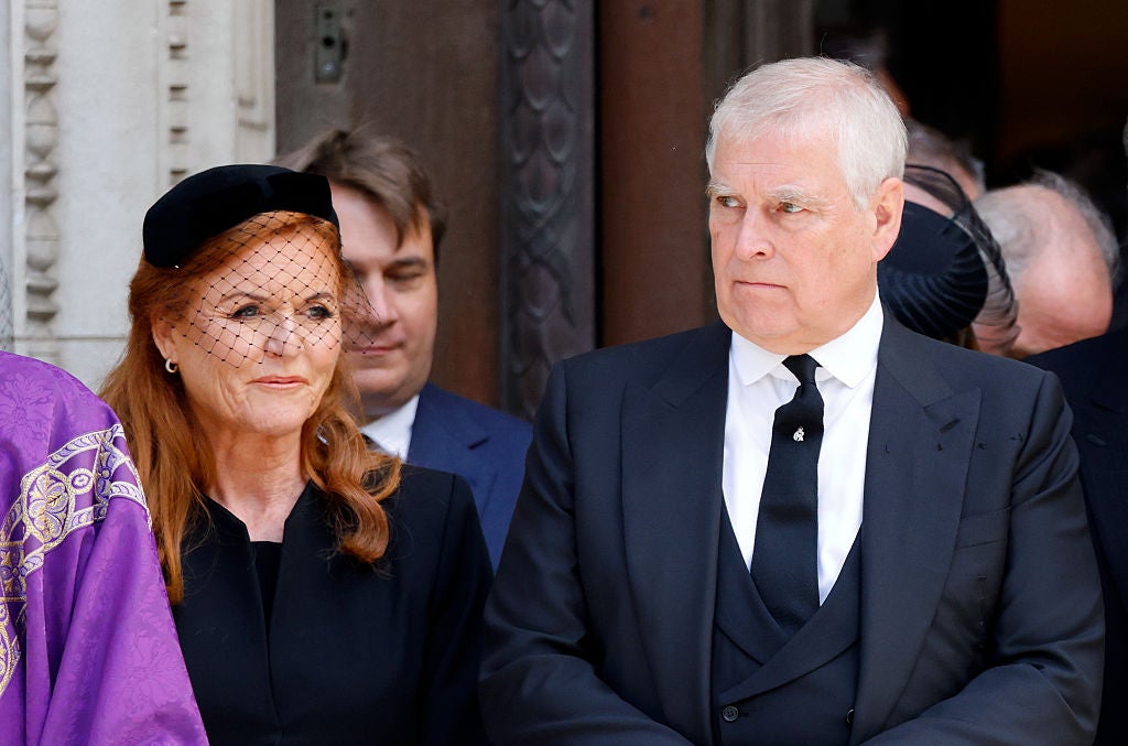 Imagen de archivo del expríncipe Andrés con Sarah Ferguson Imagen de archivo del expríncipe Andrés con Sarah Ferguson