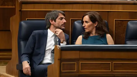 Ernest Urtasun y Mónica García en el Congreso de los Diputados Ernest Urtasun y Mónica García en el Congreso de los Diputados