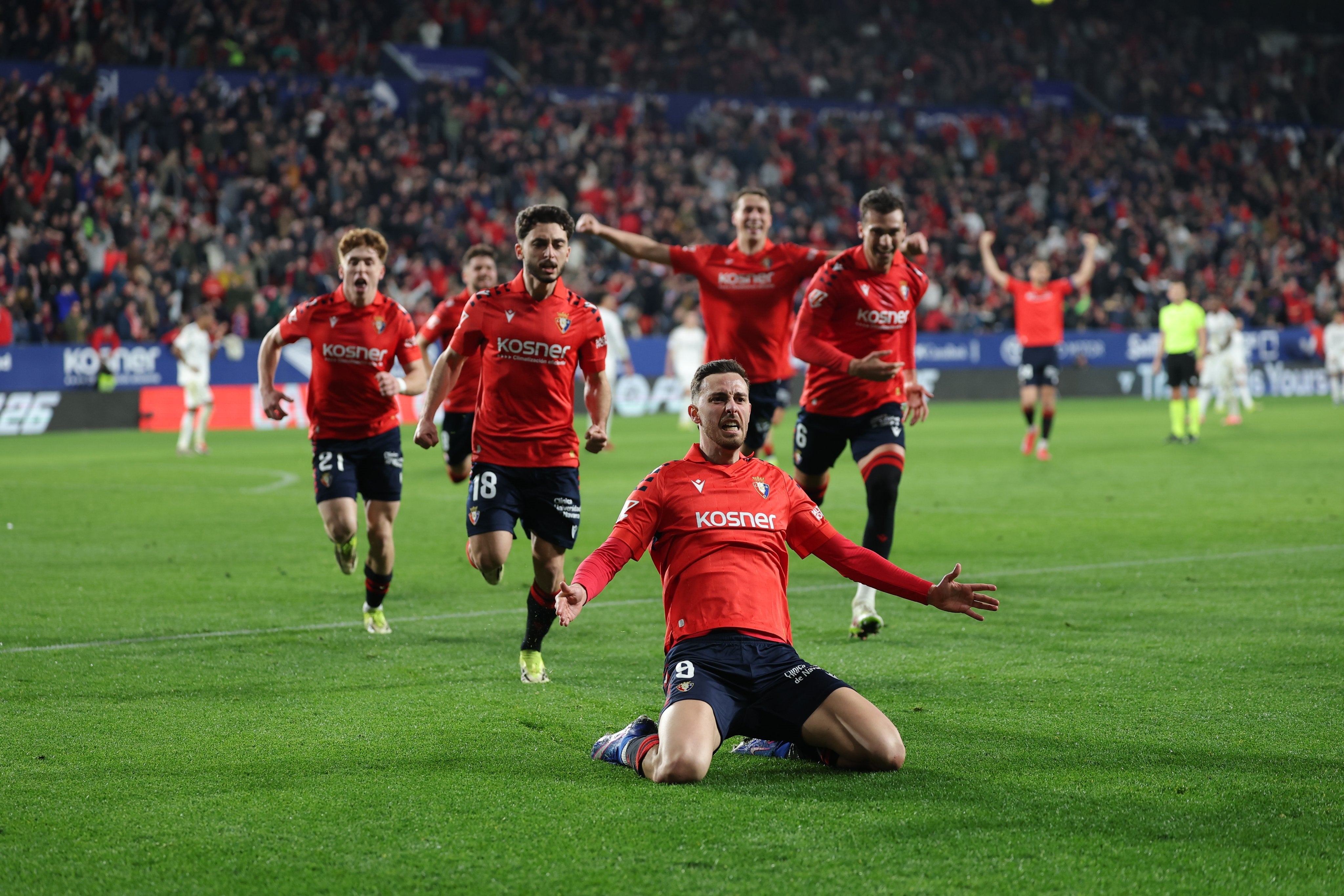 Victoria épica de Osasuna ante el Real Madrid Victoria épica de Osasuna ante el Real Madrid