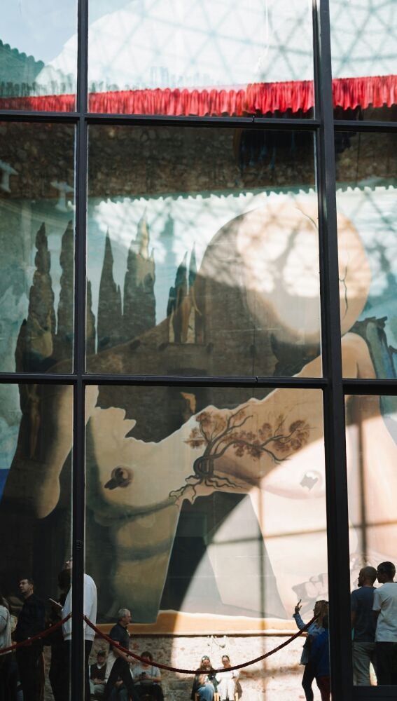 Interior del Teatro-Museo Dalí