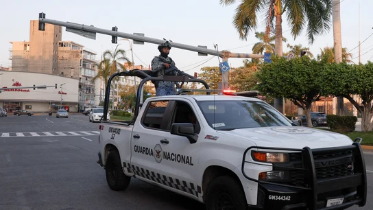 La Guardia Nacional, en las calles de México tras la muerte de El Mencho. La Guardia Nacional, en las calles de México tras la muerte de El Mencho.