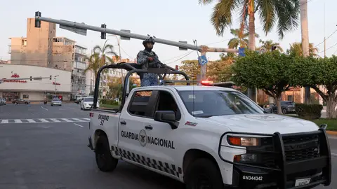 La Guardia Nacional, en las calles de México tras la muerte de El Mencho. La Guardia Nacional, en las calles de México tras la muerte de El Mencho.
