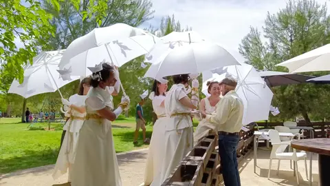La compañía castellonense Visitants inaugura el Festival Transmutaciones de Sevilla con ‘Pluja de paraules’ La compañía castellonense Visitants inaugura el Festival Transmutaciones de Sevilla con ‘Pluja de paraules’